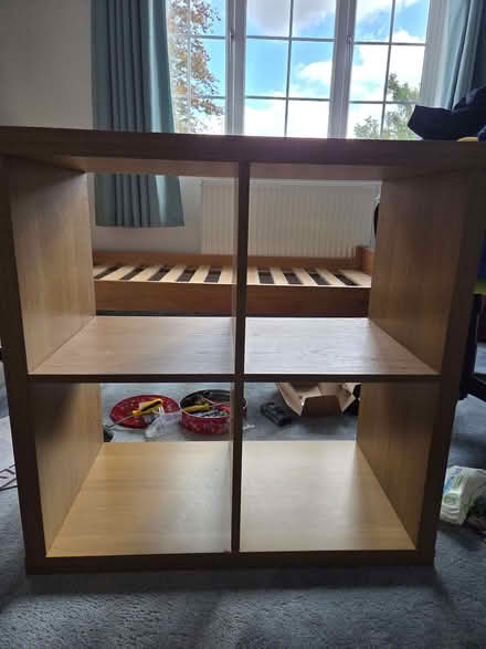 Photo of free Kallax brown 2x2 (Chapel End E17) #1