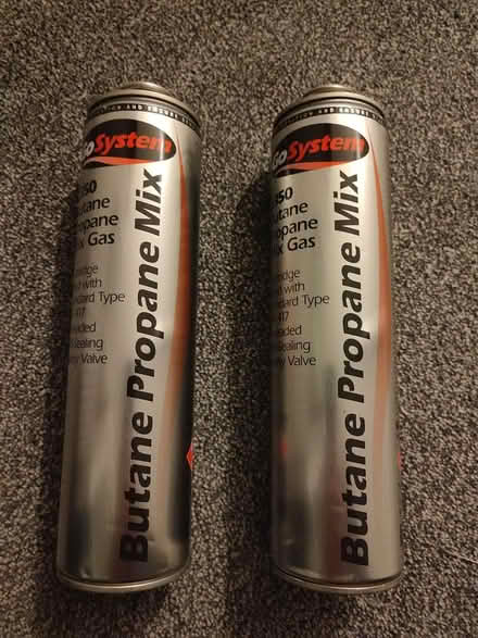 Photo of free 2 cans of butane propane mix gas (East Grinstead RH19) #2