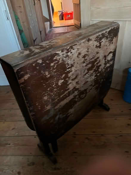 Photo of free Drop-leaf table, potential for upcycling (Shoscombe) #2