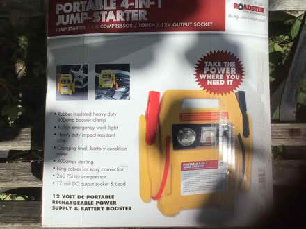 Photo of free Roadster portable jump starter (Presteigne LD8) #2