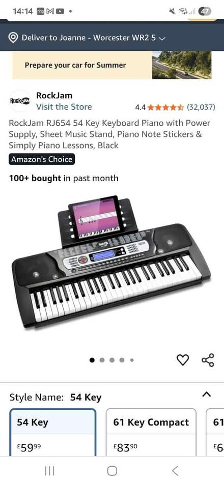 Photo of free Keyboard (Worcester WR2) #1