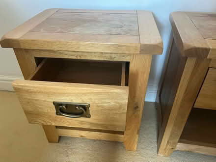 Photo of free 2 x wooden bedside tables (OX28 Witney) #2