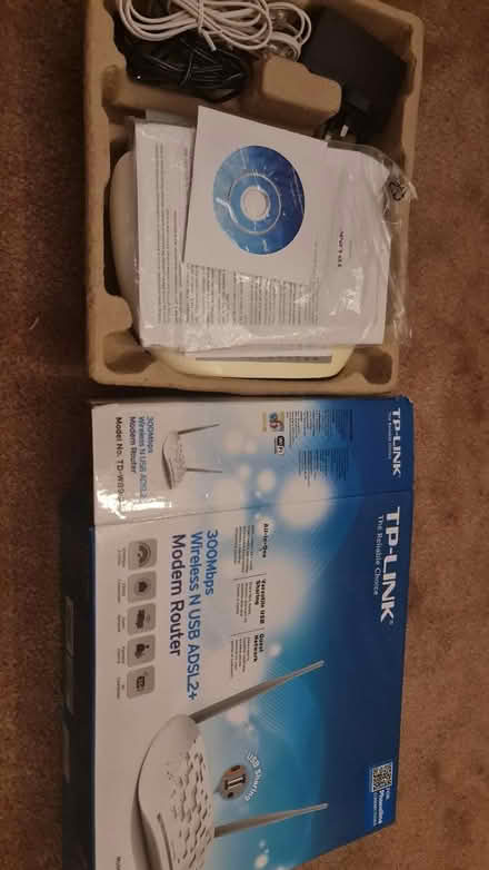Photo of free TP-Link 300Mbps TD-W8968 (LL11) #1