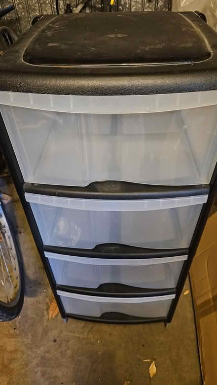 Photo of free 4 drawer plastic unit (New Malden KT3) #2