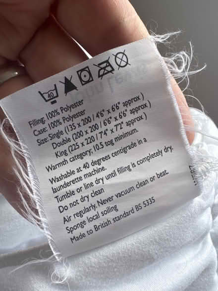 Photo of free King size duvet (Wokingham RG40) #2