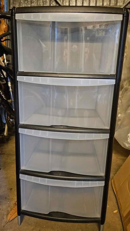 Photo of free 4 drawer plastic unit (New Malden KT3) #1