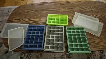 Photo of free Silicone ice cube trays with lids (SE16) #1