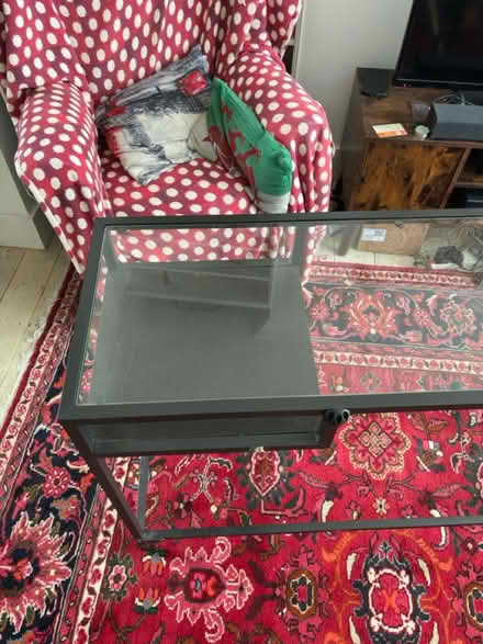 Photo of free Glass/metal desk H73x36x100CM (Stratford E15) #2