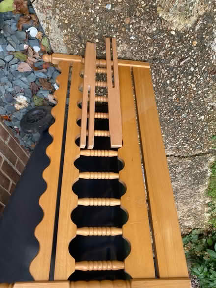 Photo of free Single bed headboard (Hollybush Welwyn Garden City) #2