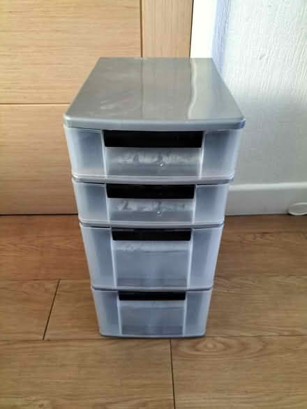 Photo of free Two plastic drawer storage (Wollaton NG8) #1