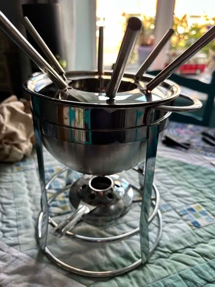 Photo of free Stainless steel fondue set (Blaby LE8) #1