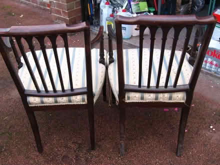 Photo of free Pair Edwardian Chairs for Repair / Renovation (Coppull PR7) #3