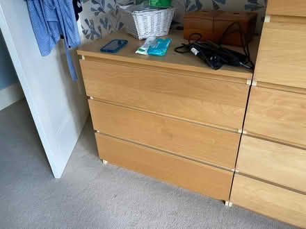 Photo of free Ikea Malm three drawer unit (Western Park LE3) #1