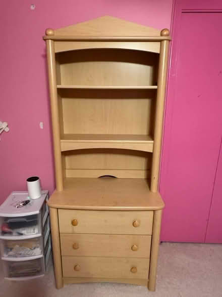 Photo of free Chest with removable hutch (Wattles and Squirrel) #1