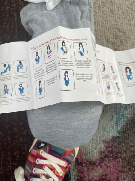 Photo of free Baby sling (unused). (Hanover BN2) #2