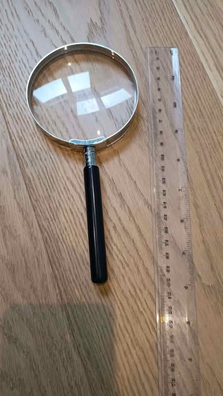 Photo of free Large magnifying glass (New Marston OX3) #1