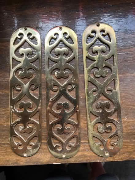 Photo of free Brass door plates (GU22) #1