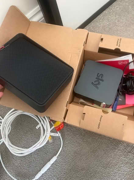 Photo of free Virgin and sky boxes + cables (Penge SE20) #1