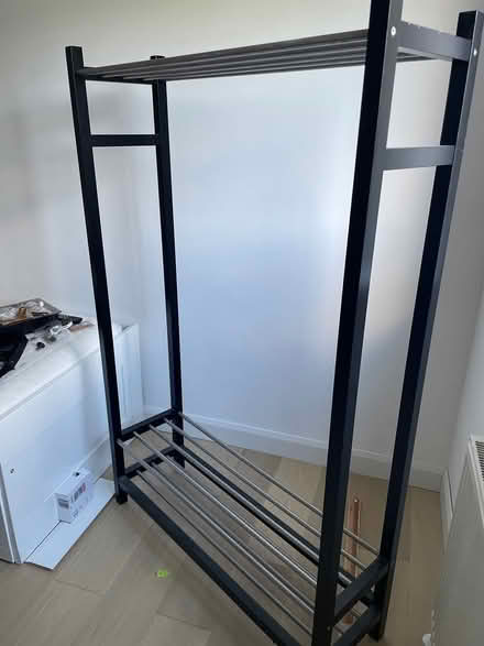 Photo of free Freestanding clothes rack (Churwell LS27) #2