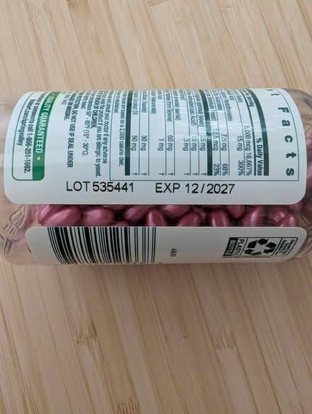 Photo of free 5000mg Biotin tablets (RG30 2PG) #4