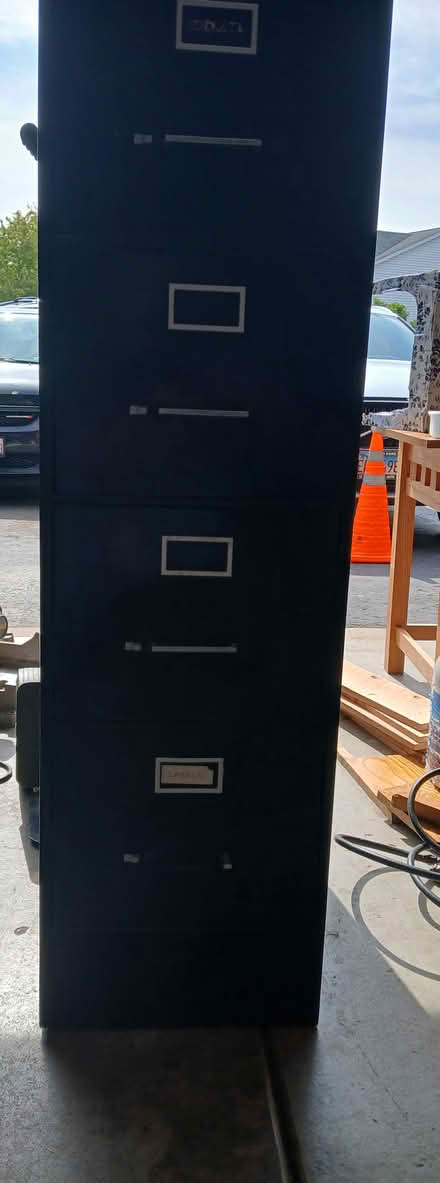 Photo of free Steelcase metal file cabinet (Plainfield, IL) #1