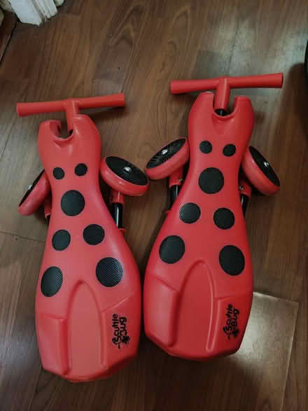 Photo of free 2 scuttlebug folding ride ons (Manor Farm BS10) #2