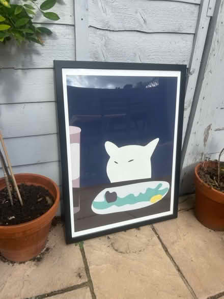 Photo of free Smudge lord cat print (Catford) #1