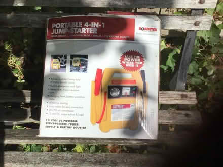 Photo of free Roadster portable jump starter (Presteigne LD8) #1