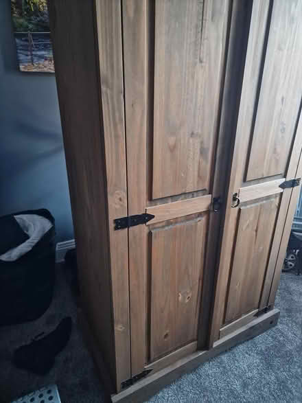 Photo of free Corona Dark Pine Wardrobe (Gateshead NE9) #4