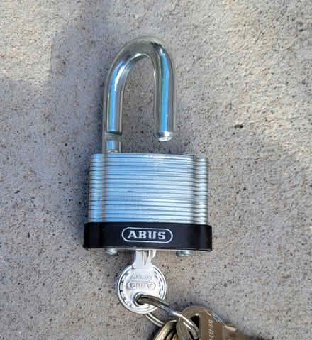 Photo of free ABUS Padlock (Nava Ade) #1
