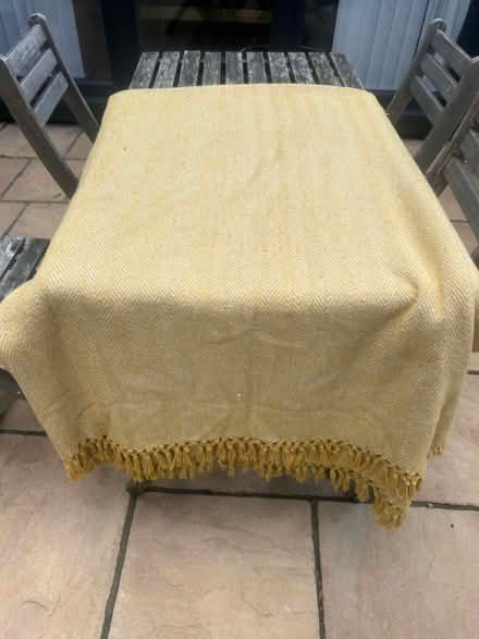 Photo of free Yellow blanket (Catford) #1