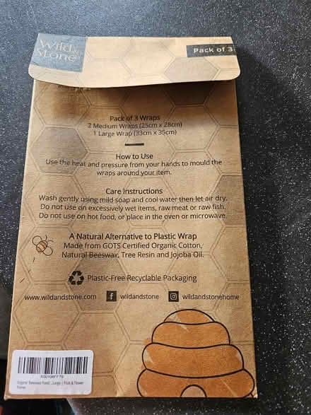 Photo of free 1 x beeswax wrap (Beeston, NG9) #2