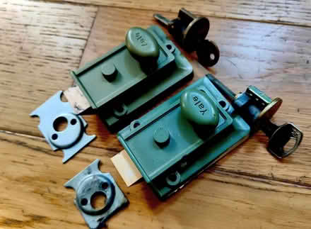 Photo of free 2 used Yale night latch door locks (White City, W12) #1