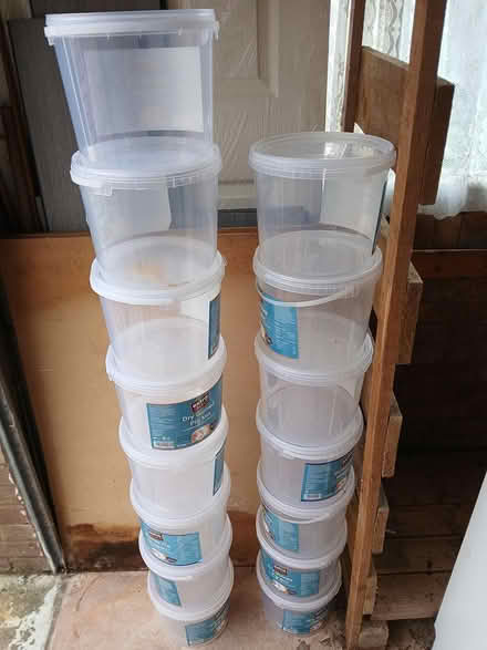 Photo of free Plastic tubs/buckets (Dawlish EX7) #1