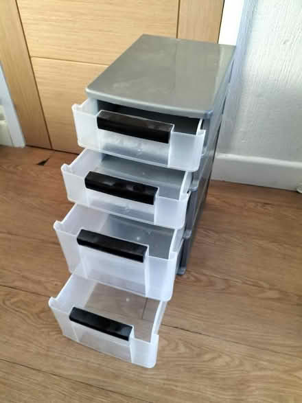 Photo of free Two plastic drawer storage (Wollaton NG8) #2