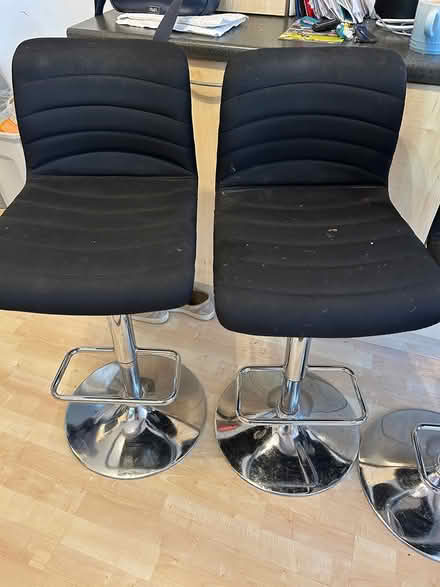 Photo of free Three Bar Stools (Hampton) #1