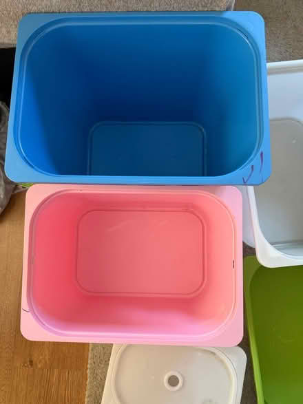 Photo of free Ikea TROFAST boxes (Chadwell Heath RM6) #2