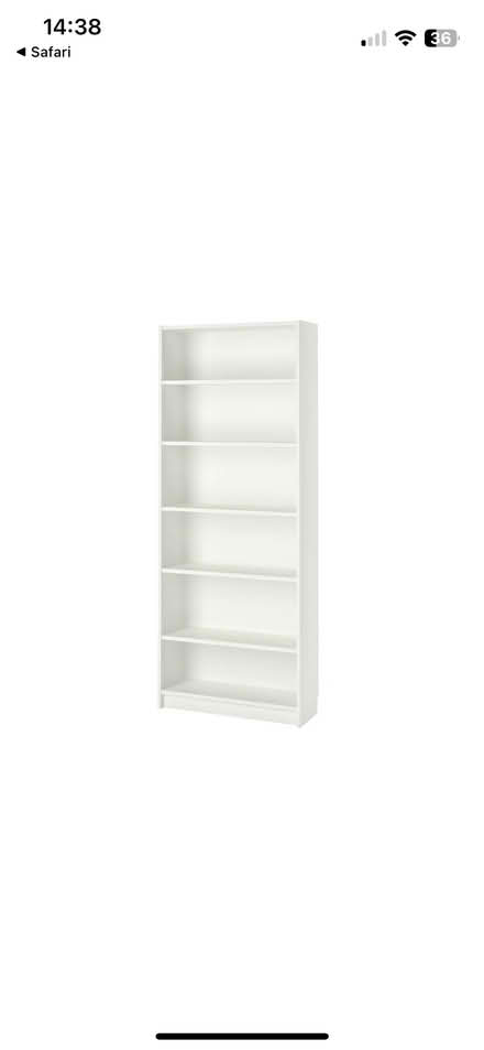 Photo of free IKEA Billy bookcases, white (SE20) #1
