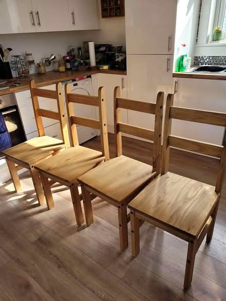 Photo of free Dining chairs (Girdle Toll KA11) #2