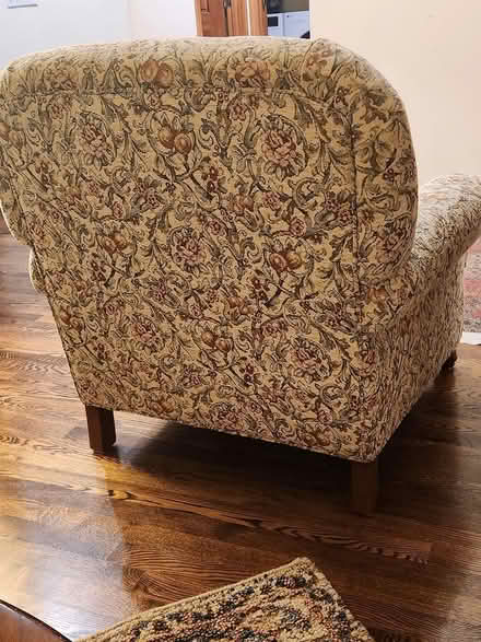 Photo of free Floral chair (southeast Fort Collins) #1