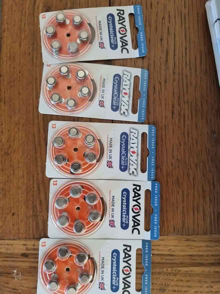 Photo of free Hearing aid batteries (Cogges OX28) #3