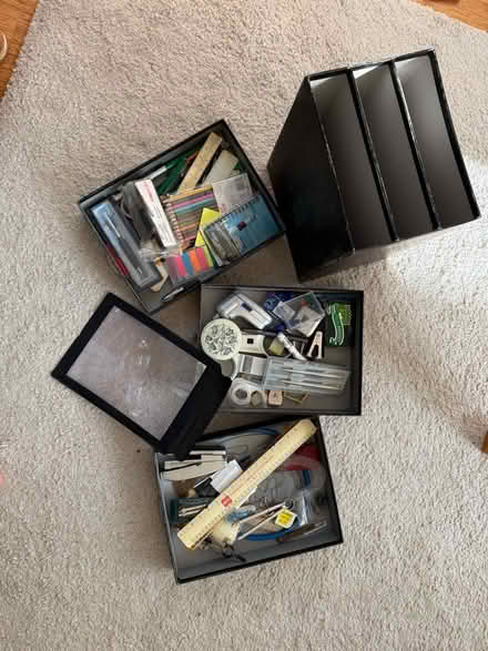 Photo of free Job lot of assorted stationary in drawers (Headington OX3) #1