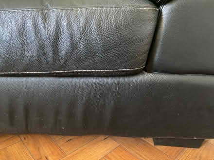 Photo of free Italian leather sofa (Blackheath SE3) #3