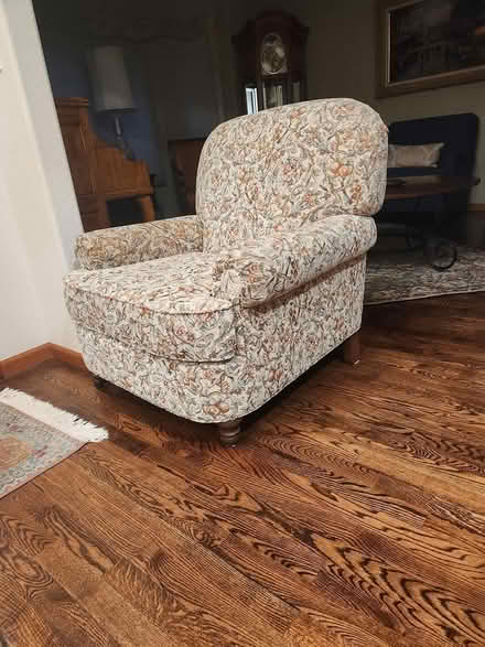 Photo of free Floral chair (southeast Fort Collins) #2