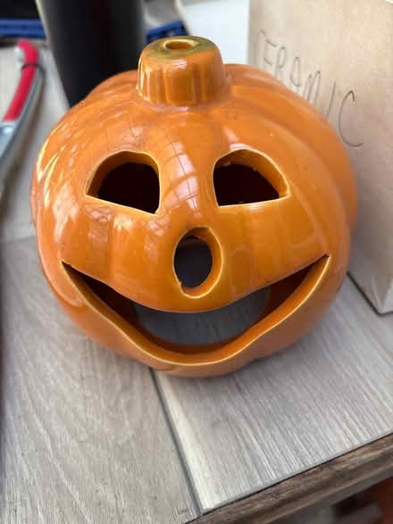 Photo of free Ceramic pumpkin (Ossining) #1
