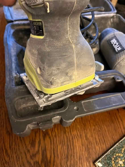 Photo of free Ryobi corded sander for spares/repair (Shoscombe) #1