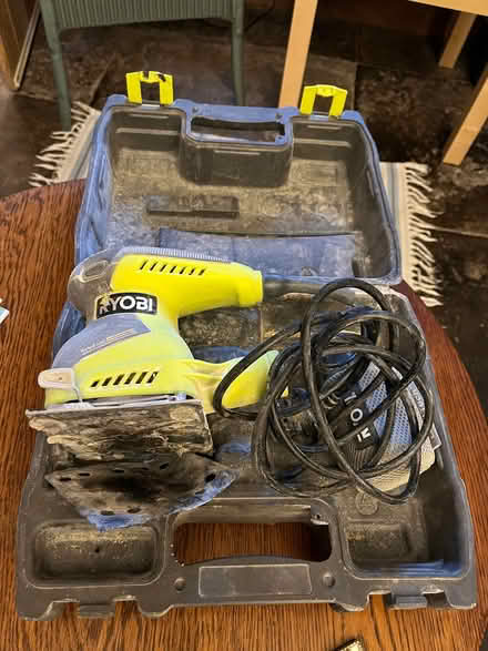 Photo of free Ryobi corded sander for spares/repair (Shoscombe) #2