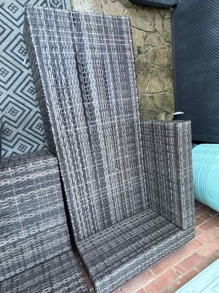 Photo of free Rattan corner sofa (Didcot OX11) #2