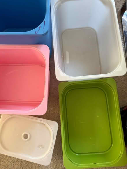 Photo of free Ikea TROFAST boxes (Chadwell Heath RM6) #3