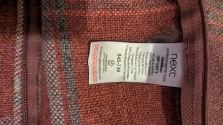 Photo of free Pair of Tartan cushion covers (RG24 Old Basing) #2